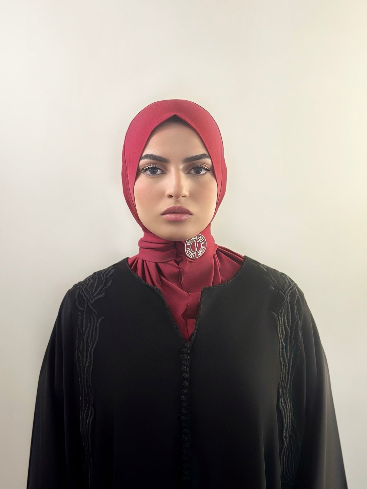 Instant Hijab | Desert Rose Burgundy