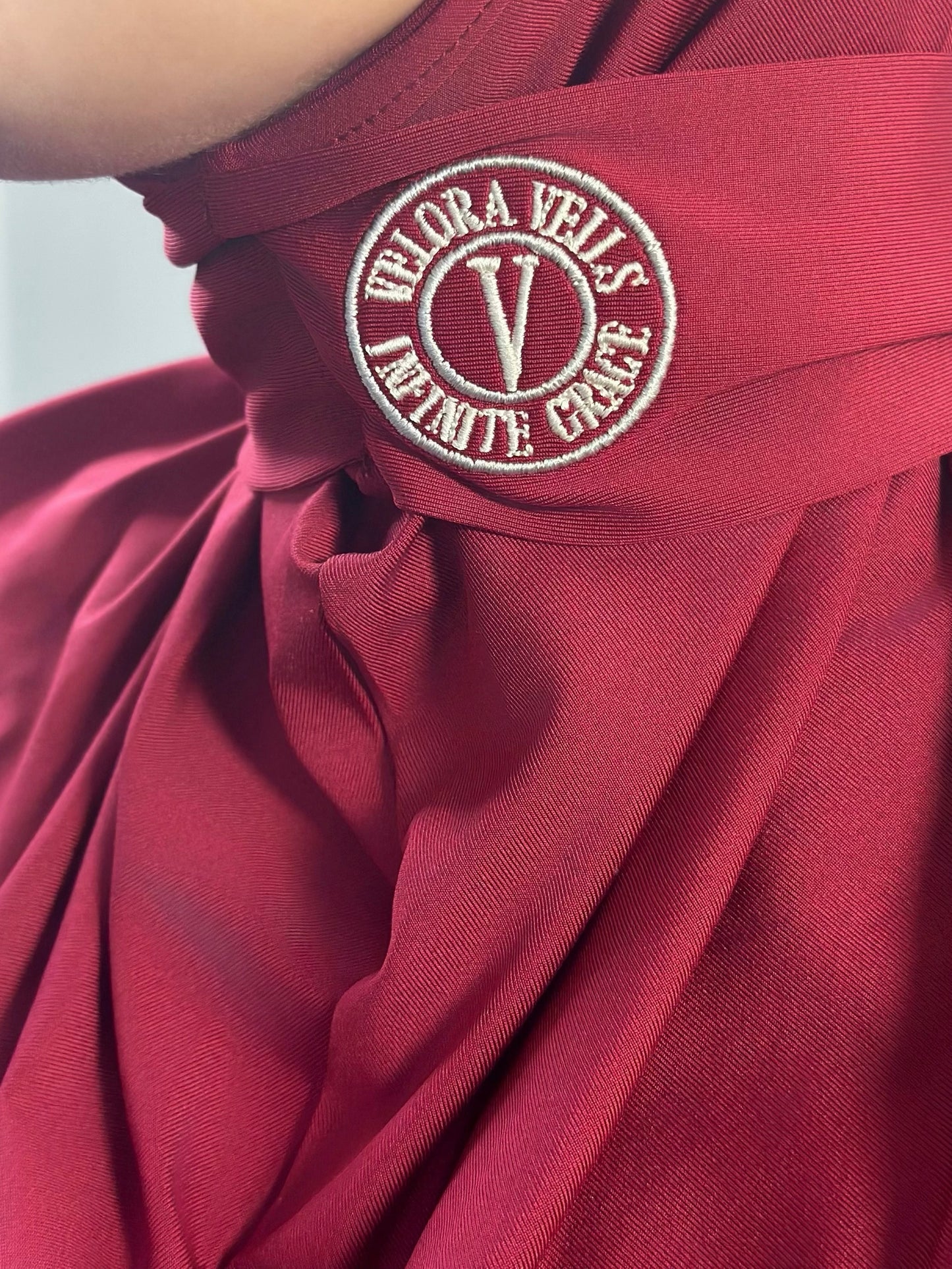 Instant Hijab | Desert Rose Burgundy