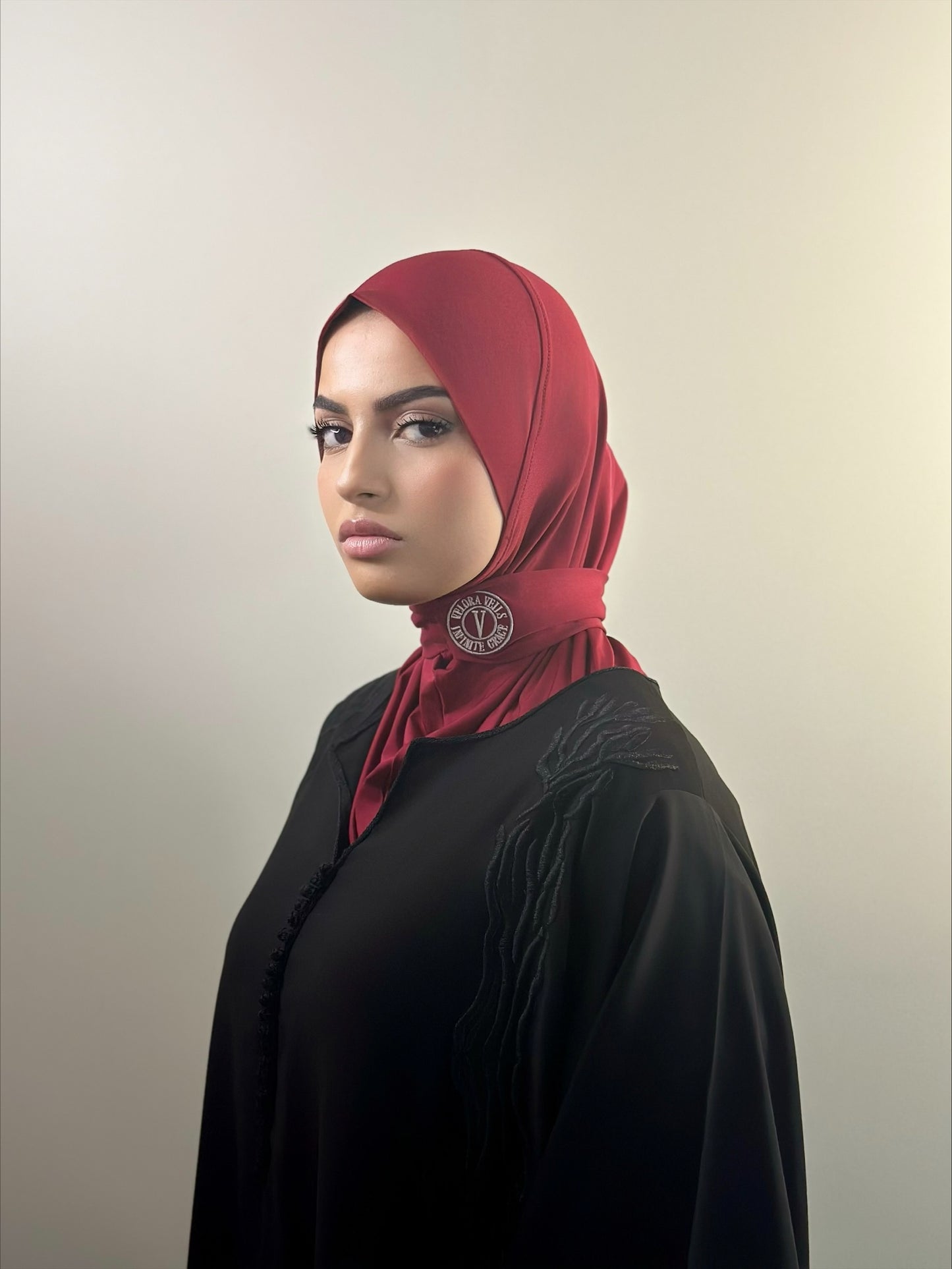 Instant Hijab | Desert Rose Burgundy